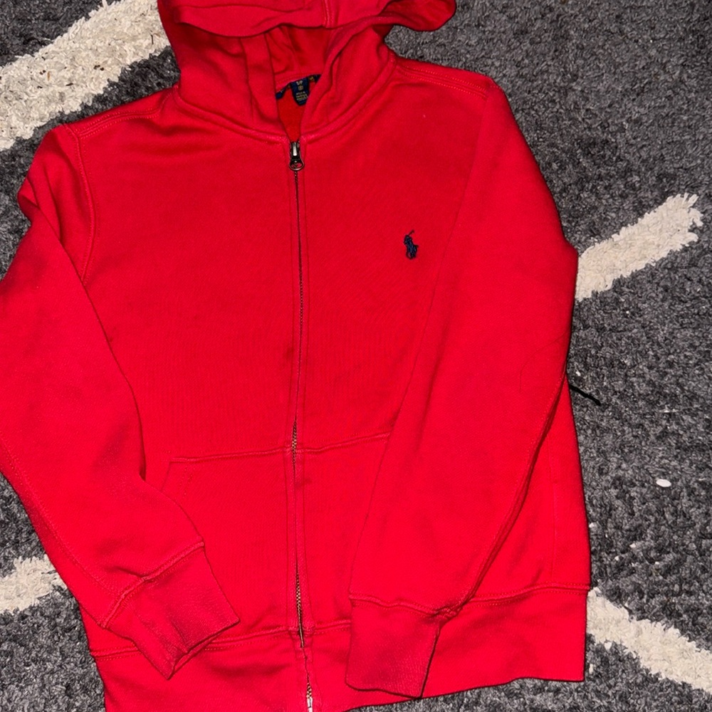 Polo Hoodie Kid Size 8